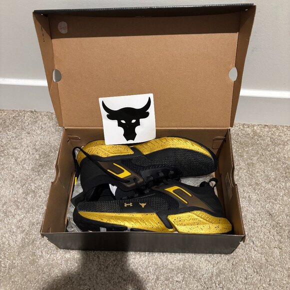 Under Armour Project Rock 5 Black Adam - Picture 1 of 5